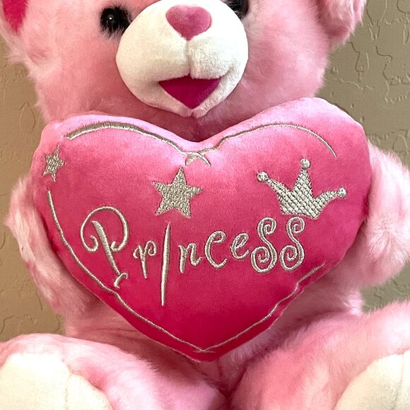 Dan Dee 2010 Collectors Choice Princess Sweetheart Pink Teddy Bear Plush - Picture 3 of 7
